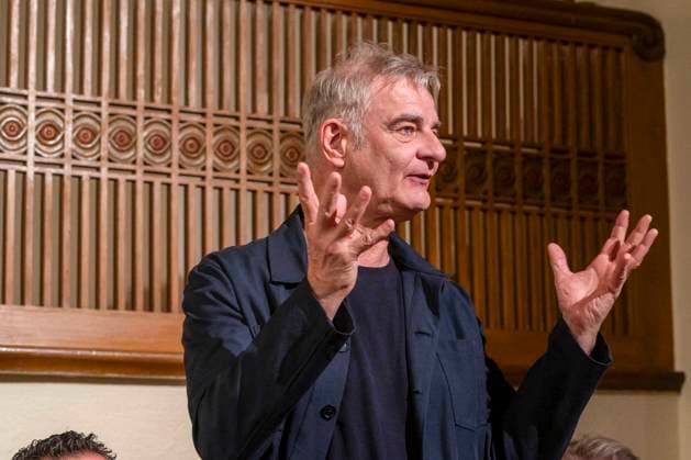 ABB SCHLOSSPARK- Heinrich Schafmeister zu Gast bei Jahrespressekonferenz zur Spielzeit 2026 27 im Schlosspark Theater 26.AUGUST 2026 in Berlin Berlin Deutschland