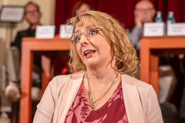 ABB SCHLOSSPARK- Nathalie Hallervorden zu Gast auf der Jahrespressekonferenz zur Spielzeit 2026 27 im Schlosspark Theater 26.AUGUST 2026 in Berlin Berlin Deutschland