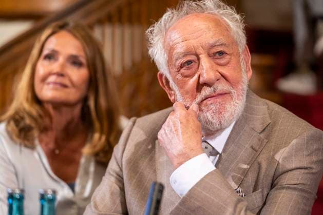 ABB SCHLOSSPARK- Christiane Zander und Dieter Hallervorden Ehepaar Ehemann zu Gast Jahrespressekonferenz zur Spielzeit 2026 27 im Schlosspark Theater 26.AUGUST 2026 in Berlin Berlin Deutschland