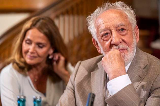ABB SCHLOSSPARK- Christiane Zander und Dieter Hallervorden Ehepaar Ehemann zu Gast Jahrespressekonferenz zur Spielzeit 2026 27 im Schlosspark Theater 26.AUGUST 2026 in Berlin Berlin Deutschland