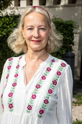 ABB SCHLOSSPARK- Irene Christ Regieseurin zu Gast bei der Jahrespressekonferenz zur Spielzeit 2026 27 im Schlosspark Theater 26.AUGUST 2026 in Berlin Berlin Deutschland