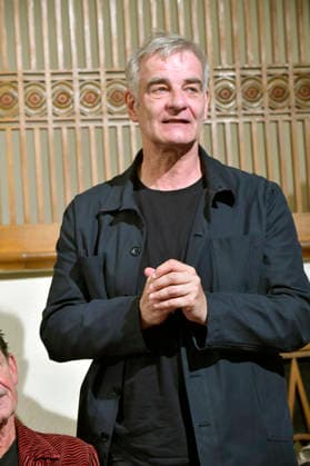 Heinrich Schafmeister bei der Jahrespressekonferenz zur Spielzeit 2026 27 im Schlosspark Theater. Berlin, 26.08.2026