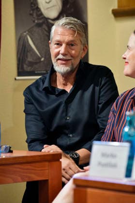 Kai Wiesinger bei der Jahrespressekonferenz zur Spielzeit 2026 27 im Schlosspark Theater. Berlin, 26.08.2026