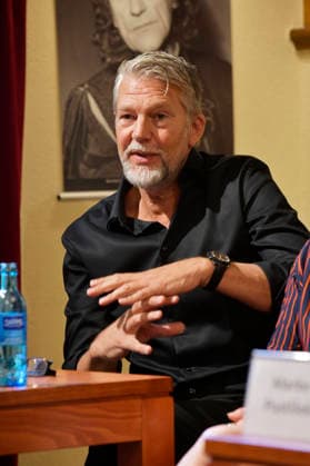 Kai Wiesinger bei der Jahrespressekonferenz zur Spielzeit 2026 27 im Schlosspark Theater. Berlin, 26.08.2026