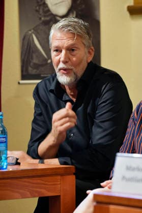 Kai Wiesinger bei der Jahrespressekonferenz zur Spielzeit 2026 27 im Schlosspark Theater. Berlin, 26.08.2026