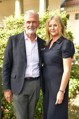Marko Pustisek und Barbara Maria Sava bei der Jahrespressekonferenz zur Spielzeit 2026 27 im Schlosspark Theater. Berlin, 26.08.2026