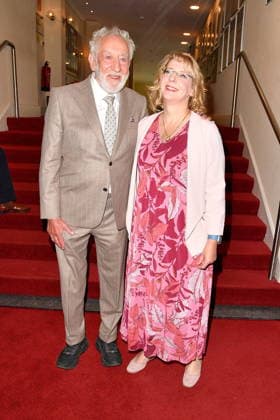 RECORD DATE NOT STATED Jahrespressekonferenz Schlosspark Theater - Berlin Dieter Hallervorden und Tochter Nathalie Hallervorden bei der Jahrespressekonferenz zur Spielzeit 2026 27 im Schlosspark Theater in Berlin am 26.08.2026 Copyright: xEventpressxBerndtx