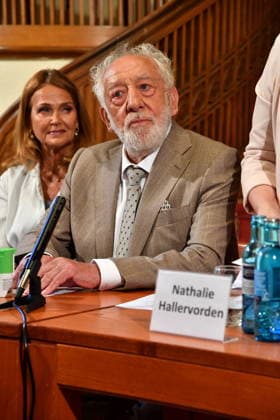 RECORD DATE NOT STATED Jahrespressekonferenz Schlosspark Theater - Berlin Dieter Hallervorden bei der Jahrespressekonferenz zur Spielzeit 2026 27 im Schlosspark Theater in Berlin am 26.08.2026 Copyright: xEventpressxBerndtx