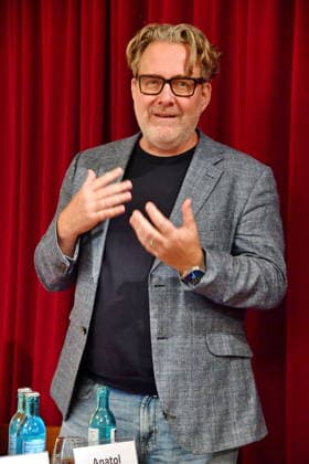 RECORD DATE NOT STATED Jahrespressekonferenz Schlosspark Theater - Berlin Anatol Preissler bei der Jahrespressekonferenz zur Spielzeit 2026 27 im Schlosspark Theater in Berlin am 26.08.2026 Copyright: xEventpressxBerndtx
