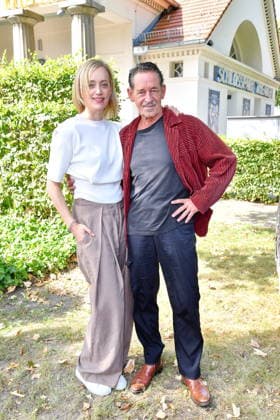 RECORD DATE NOT STATED Jahrespressekonferenz Schlosspark Theater - Berlin Judith Richter und Max Tidof bei der Jahrespressekonferenz zur Spielzeit 2026 27 im Schlosspark Theater in Berlin am 26.08.2026 Copyright: xEventpressxBerndtx