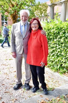 RECORD DATE NOT STATED Jahrespressekonferenz Schlosspark Theater - Berlin Dieter Hallervorden und Brigitte Grothum bei der Jahrespressekonferenz zur Spielzeit 2026 27 im Schlosspark Theater in Berlin am 26.08.2026 Copyright: xEventpressxBerndtx