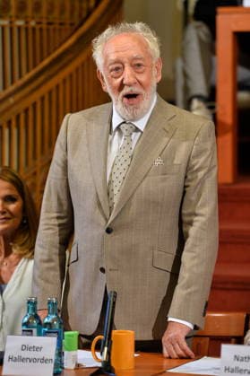 RECORD DATE NOT STATED Jahrespressekonferenz Schlosspark Theater - Berlin Dieter Hallervorden bei der Jahrespressekonferenz zur Spielzeit 2026 27 im Schlosspark Theater in Berlin am 26.08.2026 Copyright: xEventpressxBerndtx
