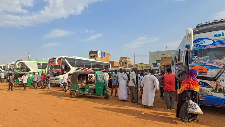Sudanese refugees return to Khartoum from Egypt after army regains control KHARTOUM, SUDAN - AUGUST 26: Sudanese refugees, who fled to Egypt due to clashes between the Sudanese Army and the Rapid Support Forces (RSF), arrive back by bus following the military securing control and restoring safety in Khartoum, Sudan on August 26, 2026. Nezar Abdallah Basheer Anadolu Khartoum Sudan. Editorial use only. Please get in touch for any other usage.  Copyright: x2026xAnadoluxNezarxAbdallahxBasheerx