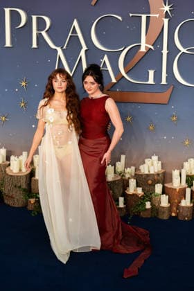 Joey King and Maisie Williams at Practical Magic 2 European Premiere at ODEON Luxe Leicester Square on August 26, 2026 in London, England. LONDON, ENGLAND - AUGUST 26: Joey King and Maisie Williams at Practical Magic 2 European Premiere at ODEON Luxe Leicester Square on August 26, 2026 in London, England., Credit:Pupat Chenaksara Avalon UK, London  Copyright: xPupatxChenaksarax xAvalonx 1128637614