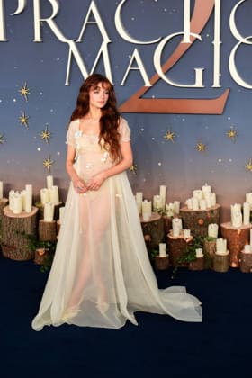 Joey King at Practical Magic 2 European Premiere at ODEON Luxe Leicester Square on August 26, 2026 in London, England. LONDON, ENGLAND - AUGUST 26: Joey King at Practical Magic 2 European Premiere at ODEON Luxe Leicester Square on August 26, 2026 in London, England., Credit:Pupat Chenaksara Avalon UK, London  Copyright: xPupatxChenaksarax xAvalonx 1128637654