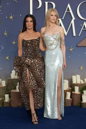 August 26, 2026, London, United Kingdom: Sandra Bullock and Nicole Kidman attend the red carpet arrivals for the European premiere of PRACTICAL MAGIC 2 in Leicester Square..Celebrities arrive on the red carpet for the European Premiere ofÃ‚ PRACTICAL MAGIC 2Ã‚ atÃ‚ Odeon Luxe in Leicester Square. London United Kingdom - ZUMAs197 20260826_aaa_s197_088 Copyright: xPhilxLewisx