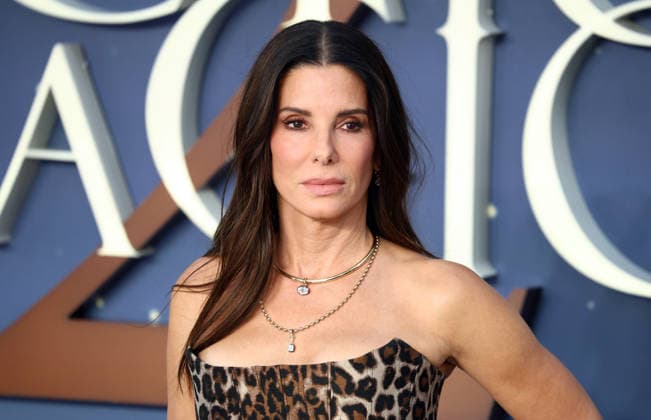 The European premiere of Practical Magic 2 in London, England. Sandra Bullock wearing a leopard-print Givenchy dress at the Practical Magic 2 European Premiere at the Odeon Luxe Leicester Square in London on August 26, 2026 London Odeon Luxe Leicester Square UK Copyright: xFredxDuvalx