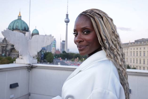 UFA Filmnächte 2026 Nikeata Thompson Empfang zu UFA Filmnächte 2026, Bertelsmann Repräsentanz Berlin, Berlin Datum: 26.08.2026 Copyright: xEventpress Kratschx