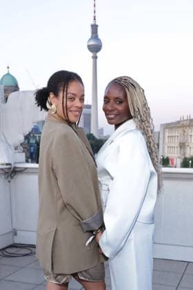 UFA Filmnächte 2026 Jane Chirwa, Nikeata Thompson Empfang zu UFA Filmnächte 2026, Bertelsmann Repräsentanz Berlin, Berlin Datum: 26.08.2026 Copyright: xEventpress Kratschx