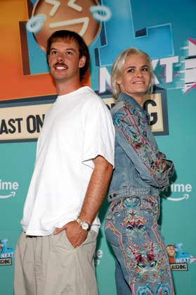 Adrian Vogt alias Aditotoro und Hazel Brugger bei der Premiere der Prime Video Comedy-Gameshow LOL Next im AchtBerlin. Berlin, 26.08.2026