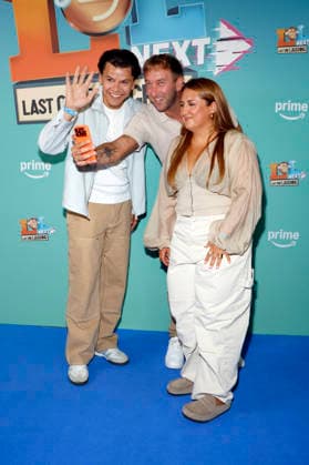 Paul Luca Fischer, Freshtorge und Selfiesandra bei der Premiere der Prime Video Comedy-Gameshow LOL Next im AchtBerlin. Berlin, 26.08.2026