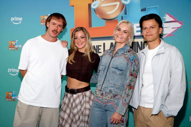 LOL Next , Premiere im AchtBerlin, Berlin, 26.08.2026 Aditotoro, Laura Larsson, Hazel Brugger und Paul Luca Fischer bei der Premiere von LOL Next im AchtBerlin in Berlin am 26.8.2026 Berlin AchtBerlin Copyright: xAnitaxBuggex