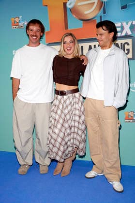 Adrian Vogt alias Aditotoro, Laura Larsson und Paul Luca Fischer bei der Premiere der Prime Video Comedy-Gameshow LOL Next im AchtBerlin. Berlin, 26.08.2026