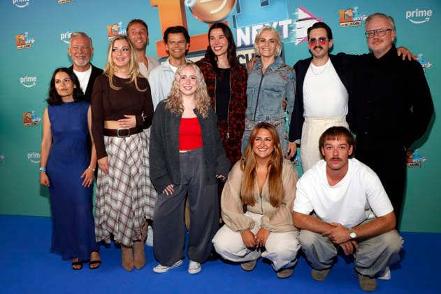 Yakira Traub, Otto Steiner, Laura Larsson, Freshtorge, Paul Luca Fischer, Maria Ziffy, Helge Mark Lodder, Hazel Brugger, Selfiesandra, Marti Fischer, Aditotoro und Volker Neuenhoff bei der Premiere der Prime Video Comedy-Gameshow LOL Next im AchtBerlin. Berlin, 26.08.2026