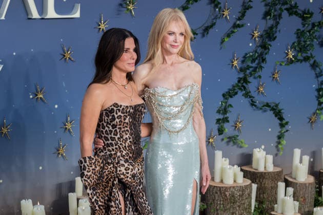 Practical Magic 2 European Premiere in London LONDON, UNITED KINGDOM - AUGUST 26: Sandra Bullock (L) and Nicole Kidman (R) attend the European premiere of Practical Magic 2 at Odeon Luxe Leicester Square in London, United Kingdom on August 26, 2026. Wiktor Szymanowicz Anadolu London United Kingdom. Editorial use only. Please get in touch for any other usage.  Copyright: x2026xAnadoluxWiktorxSzymanowiczx