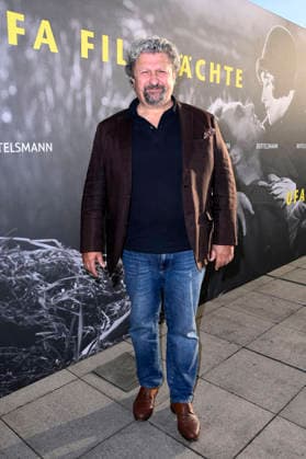 Aykut Kayacik beim Eröffnungsempfang der UFA Filmnächte 2026 auf der Dachterrasse der Bertelsmann Repräsentanz. Berlin, 26.08.2026