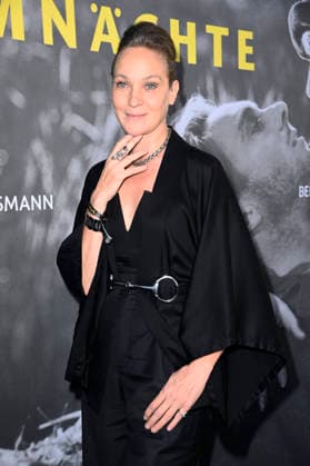 Jeanette Hain beim Eröffnungsempfang der UFA Filmnächte 2026 auf der Dachterrasse der Bertelsmann Repräsentanz. Berlin, 26.08.2026
