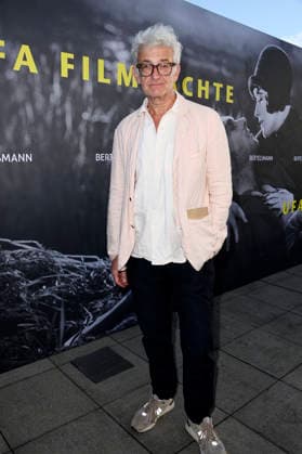 Dominic Raacke beim Eröffnungsempfang der UFA Filmnächte 2026 auf der Dachterrasse der Bertelsmann Repräsentanz. Berlin, 26.08.2026