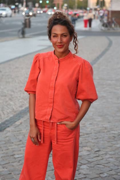 Amy Mußul bei der Ankunft zum festlichen Empfang anlässlich der Eröffnung der 15. UFA Filmnächte im Kolonnadenhof auf der Museumsinsel in Berlin. Berlin, 26.08.2026 Copyright: xAgenturxMatthiasxWehnertx xM.xGränzdörferx