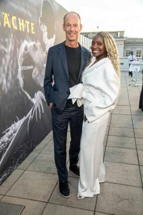 ABB FILMNACHT- Thomas Rabe und Nikeata Thompson zu Gast beim Eroeffnungsempfang zu den UFA Filmnaechten 2026 auf der Dachterrasse der Bertelsmann Repraesentanz am 26.AUGUST 2026 in Berlin Berlin Deutschland