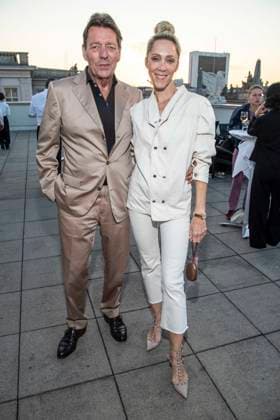 ABB FILMNACHT- Peter Wolf und Melanie Wolf zu Gast beim Eroeffnungsempfang zu den UFA Filmnaechten 2026 auf der Dachterrasse der Bertelsmann Repraesentanz am 26.AUGUST 2026 in Berlin Berlin Deutschland