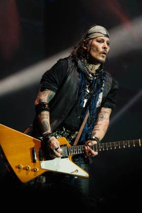 Johnny Depp: Hollywood Vampires concert at the Adidas Arena in Paris on August 26, 2026. Jasmine Aissaoui, Bestimage. Concert by the band Hollywood Vampires at the Adidas Arena in Paris on August 26, 2026. Paris, France  Copyright: xJasminexAissaouix xBestimagexJasminexAissaouix xBestimagex