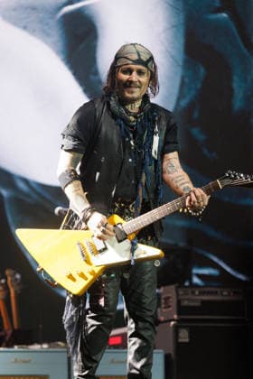 Johnny Depp: Hollywood Vampires concert at the Adidas Arena in Paris on August 26, 2026. Jasmine Aissaoui, Bestimage. Concert by the band Hollywood Vampires at the Adidas Arena in Paris on August 26, 2026. Paris, France  Copyright: xJasminexAissaouix xBestimagexJasminexAissaouix xBestimagex