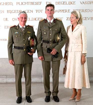 Graduation Ceremony for Final-Year Officer Cadets at the Royal Military Academy 2026 BRUSSELS, BELGIUM - AUGUST 27 : Graduation Ceremony for Final-Year Officer Cadets at the Royal Military Academy. King Philippe, Queen Mathilde, Princess Elisabeth attended the graduation ceremony for final-year officer cadets at the Royal Military Academy. Graduates from the 176th Polytechnic Class, the 162nd Class in Social and Military Sciences to which Prince Gabriel belongs, and various classes from the Special Division were honored during the ceremony on August 27, 2026 in Brussels, Belgium, 27 08 2026 Brussels Belgium  Copyright: xDidierxLebrunx