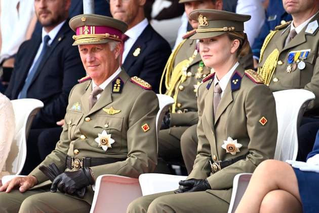Graduation Ceremony for Final-Year Officer Cadets at the Royal Military Academy 2026 BRUSSELS, BELGIUM - AUGUST 27 : Graduation Ceremony for Final-Year Officer Cadets at the Royal Military Academy. King Philippe and Princess Elisabeth attended the graduation ceremony for final-year officer cadets at the Royal Military Academy. Graduates from the 176th Polytechnic Class, the 162nd Class in Social and Military Sciences to which Prince Gabriel belongs, and various classes from the Special Division were honored during the ceremony on August 27, 2026 in Brussels, Belgium, 27 08 2026 Brussels Belgium  Copyright: xDidierxLebrunx