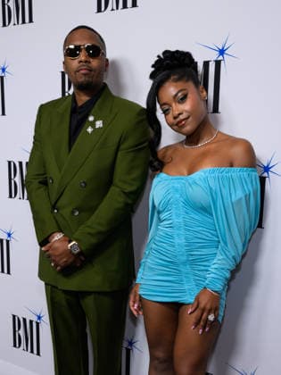 August 26, 2026, Los Angeles, California, USA: 26 August 2026 - Los Angeles, California - NAS and DESTINY JONES at the 2026 BMI R&B HIP-HOP Awards red carpet arrivals held at Fairmont Century Plaza Los Angeles USA  - ZUMAs247 20260826_zmp_s247_126 Copyright: xCharliexSteffensx