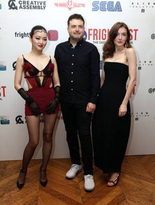 UK premiere of Nervous at the Odeon Luxe, Leicester Square, London. Ko Asung, Abner Pastoll and Sarah Boger attend the UK premiere of Nervous, part of Frightfest The Dark Heart of Cinema, at the Odeon Luxe Leicester Square in London on August 27, 2026. London Odeon Luxe Leicester Square UK Copyright: xFredxDuvalx