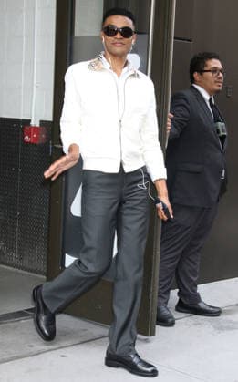 NEW YORK, NY- AUGUST 27: Owen Thiele seen at Good Morning America promoting the second season of Adults on August 27, 2026 in New York City. Copyright: xRWx