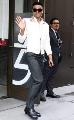 NEW YORK, NY- AUGUST 27: Owen Thiele seen at Good Morning America promoting the second season of Adults on August 27, 2026 in New York City. Copyright: xRWx