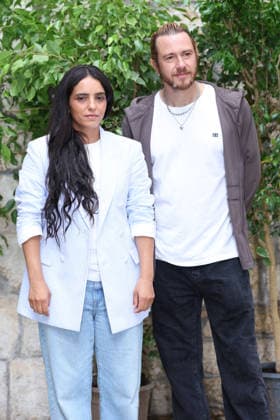Angouleme Film Festival - Histoires de la Nuit Photocall Hafsia Herzi and Bastien Bouillon attends the « Histoires de la Nuit » Photocall as part of the 19th Angouleme Film Festival in Angouleme, August 27, 2026, France. Photo by Jerome Domine ABACAPRESS.COM Angouleme France  Copyright: xDominexJerome ABACAx
