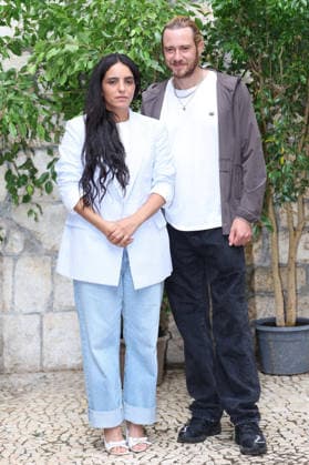 Angouleme Film Festival - Histoires de la Nuit Photocall Hafsia Herzi and Bastien Bouillon attends the « Histoires de la Nuit » Photocall as part of the 19th Angouleme Film Festival in Angouleme, August 27, 2026, France. Photo by Jerome Domine ABACAPRESS.COM Angouleme France  Copyright: xDominexJerome ABACAx