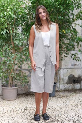 Angouleme Film Festival - Instinct de Famille Photocall Charlotte Gabris attends the « Instinct de Famille » Photocall as part of the 19th Angouleme Film Festival in Angouleme, August 27, 2026, France. Photo by Jerome Domine ABACAPRESS.COM Angouleme France  Copyright: xDominexJerome ABACAx