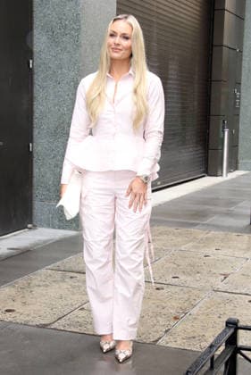 NEW YORK, NY- AUGUST 27: Lindsey Vonn seen at ABC Studios in New York City on August 27, 2026. Copyright: xRWx
