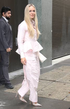 NEW YORK, NY- AUGUST 27: Lindsey Vonn seen at ABC Studios in New York City on August 27, 2026. Copyright: xRWx