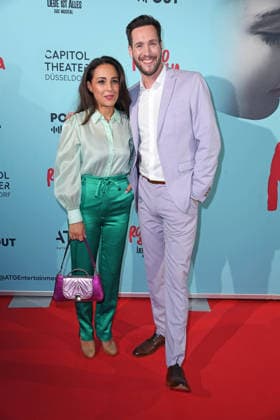 Nina Moghaddam, Sven Kroll bei der Musical-Premiere von ROMEO & JULIA - LIEBE IST ALLES im Capitol Theater in Düsseldorf am 27.08.2026
