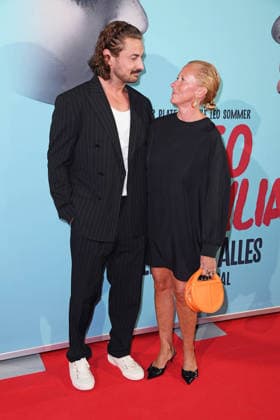 Nicolas Puschmann, Krissi van der Viven bei der Musical-Premiere von ROMEO & JULIA - LIEBE IST ALLES im Capitol Theater in Düsseldorf am 27.08.2026